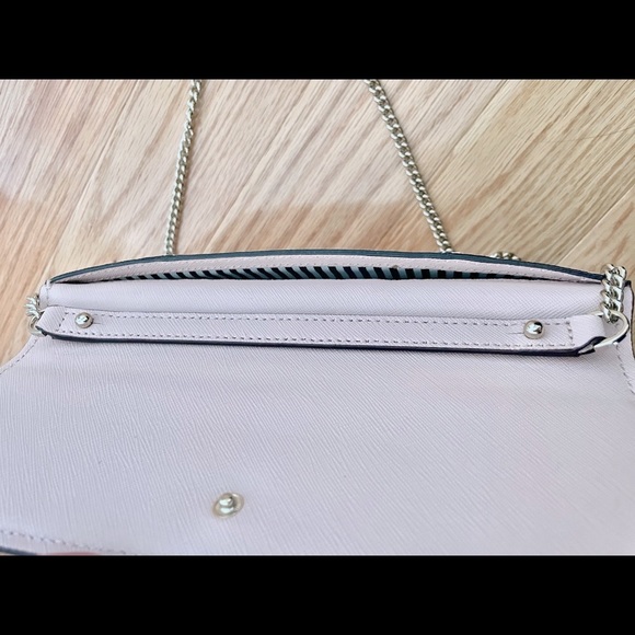 Kate Spade blush pink crossbody bag with chain strap - Picture 5 of 7